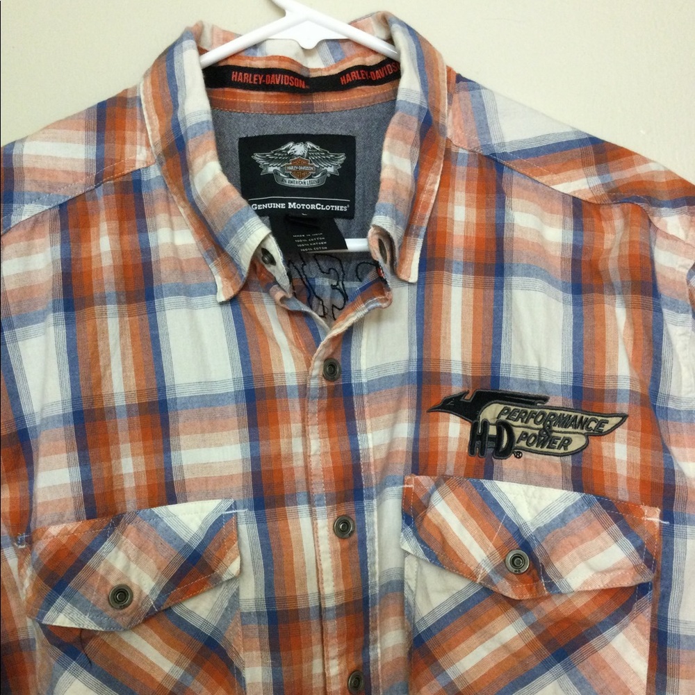 HARLEY DAVIDSON VINTAGE Men’s Shirt ❤️ - Picture 5 of 14